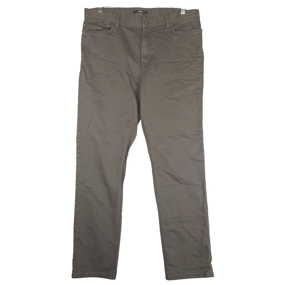 Quince Comfort Stretch Traveler 5-Pocket Pants Dark Gray Mens 36x32 (Fits 36x31)